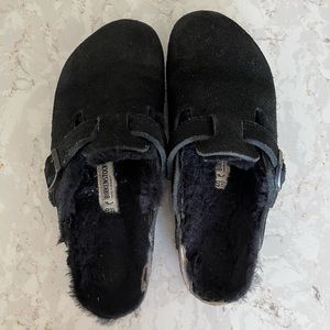 Birkenstock Boston Shearling Clogs